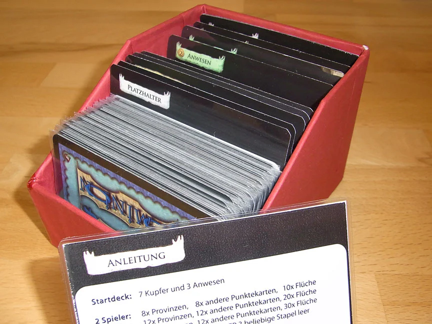 Finished Dominion storage box