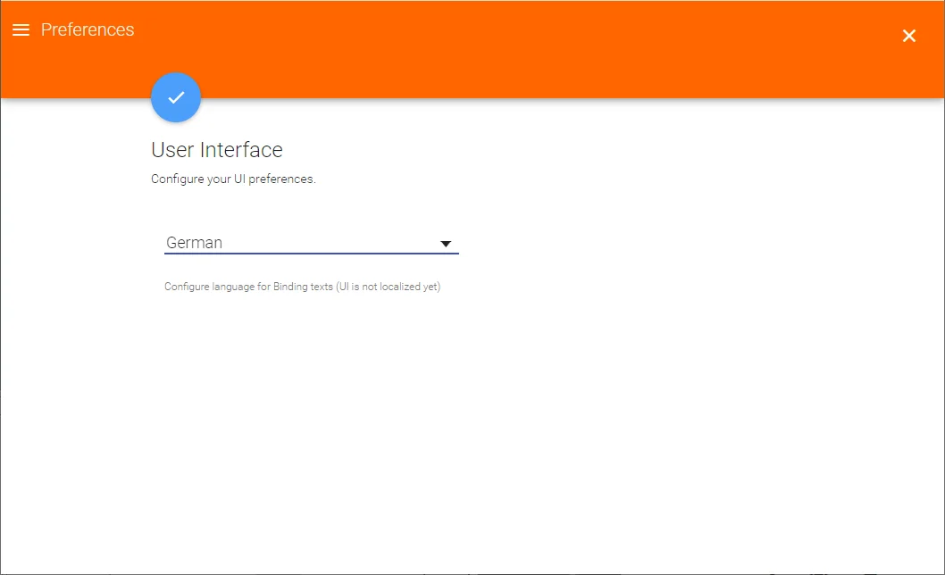 Spracheinstellungen in openHAB